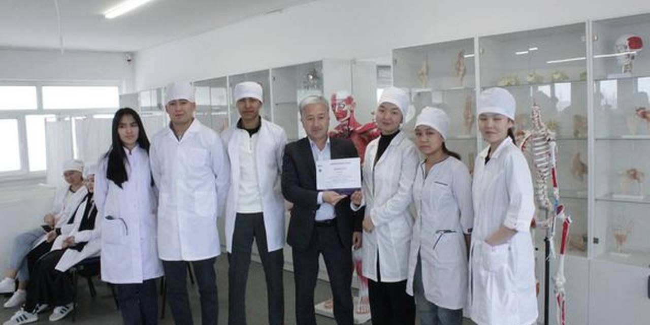 The Department of Morphological Disciplines of Adam University held a competition on 03/19/2024 on normal anatomy «The best anatomist student» among I-II year students.
