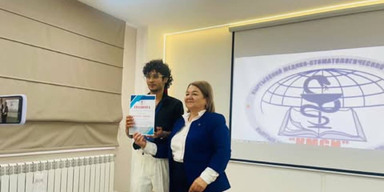 Students of School OF Medicine Adam University took part in the II scientific and student conference «MEDICINE OF THE FUTURE: THE VIEW OF STUDENTS AND YOUNG SCIENTISTS» of the Kyrgyz Medical and Dental Institute on April 28, 2025.