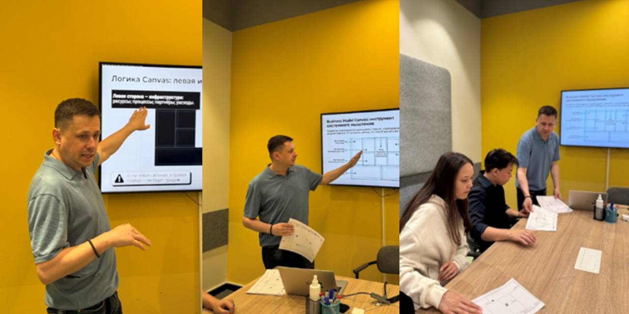 On April 4, 2026, an open lesson was held at the lalafo office (Technopark) for second-year students majoring in "Business Management" and "Management"